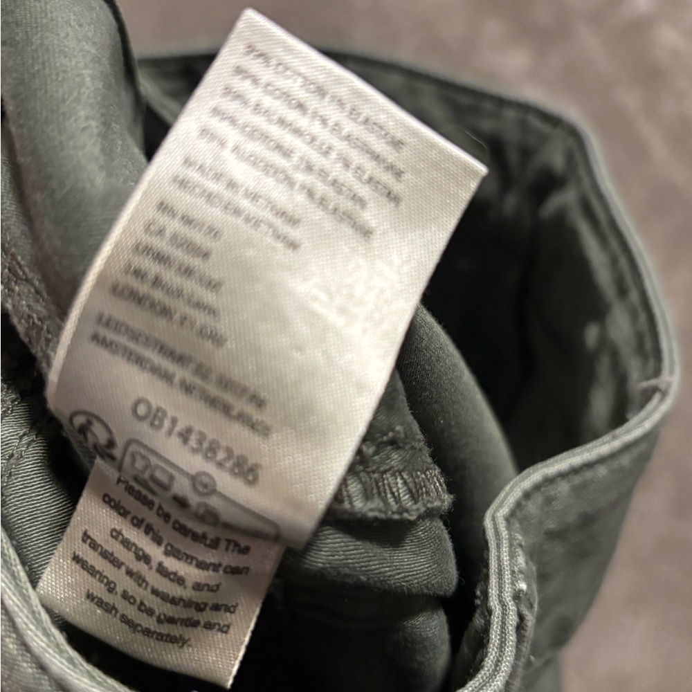 Pilcro Olive Pants for Women - Picture 4 of 6